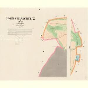 Gross Chraschtitz - c2647-1-001 - Kaiserpflichtexemplar der Landkarten des stabilen Katasters