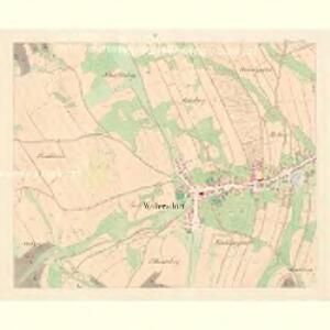 Waltersdorf (Strzilny) - m3316-1-005 - Kaiserpflichtexemplar der Landkarten des stabilen Katasters