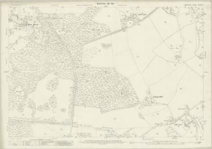 Berkshire XXXVIII.14 (includes: Arborfield and Newland; Barkham; Winnersh; Wokingham Within; Wokingham Without) - 25 Inch Map