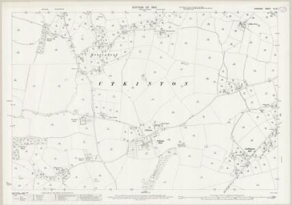 Cheshire XL.13 (includes: Rushton; Utkinton; Willington) - 25 Inch Map