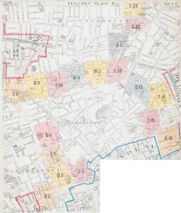 Insurance Plan of London North District Vol. D (Key C): sheet 3-1
