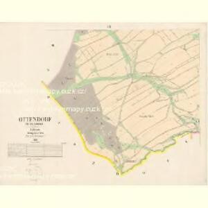 Ottendorf - c5592-1-005 - Kaiserpflichtexemplar der Landkarten des stabilen Katasters