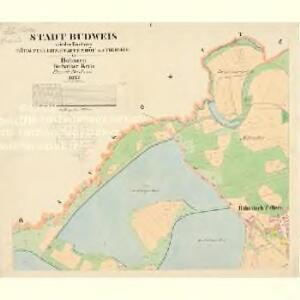 Budweis - c0964-1-001 - Kaiserpflichtexemplar der Landkarten des stabilen Katasters