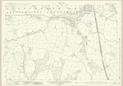 Monmouthshire XXVIII.3 (includes: Henllys; Llanfihangel Llantarnam) - 25 Inch Map
