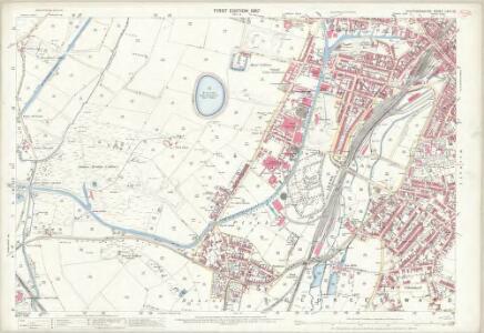 Staffordshire LXIII.10 (includes: Darlaston; Walsall; Wednesbury) - 25 Inch Map