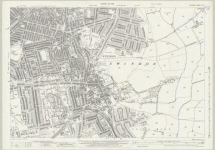 Wiltshire XV.8 (includes: Swindon) - 25 Inch Map