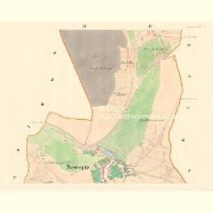Newojitz - m1969-1-002 - Kaiserpflichtexemplar der Landkarten des stabilen Katasters