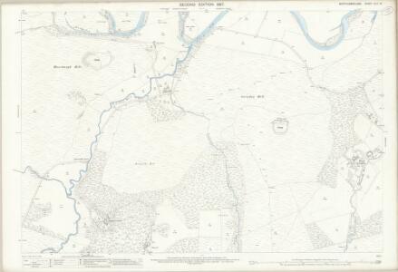 Northumberland (Old Series) XLIII.16 (includes: Hepple; Holystone; Woodside) - 25 Inch Map