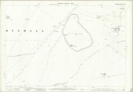 Wiltshire XLVII.2 (includes: Charlton; Enford; Rushall; Upavon) - 25 Inch Map