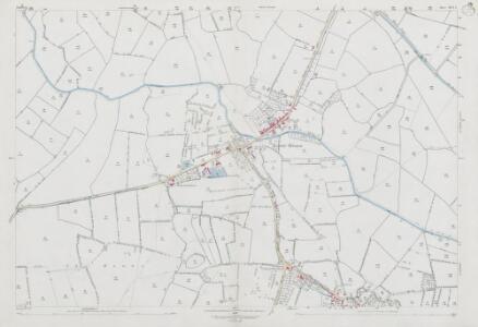 Somerset XXVI.3 (includes: Badgworth; Cheddar; Compton Bishop; Weare) - 25 Inch Map