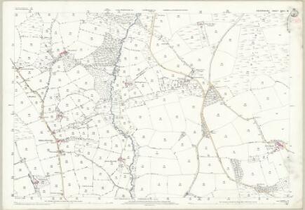 Devon XXXII.16 (includes: East Worlington; Witheridge) - 25 Inch Map