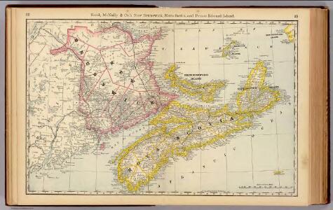 New Brunswick, Nova Scotia, and Prince Edward Island.
