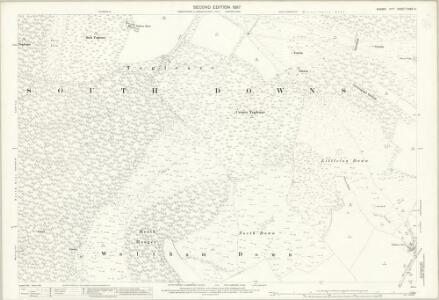 Sussex XXXV.14 (includes: East Dean; East Lavington; Graffham; Up Waltham) - 25 Inch Map