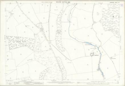 Hampshire and Isle of Wight LIX.4 (includes: East Meon; Exton; Warnford; West Meon) - 25 Inch Map
