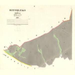 Rittirzko - m2664-1-002 - Kaiserpflichtexemplar der Landkarten des stabilen Katasters