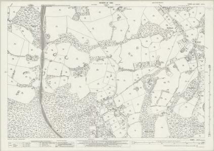 Sussex LVII.8 (includes: Battle; Crowhurst) - 25 Inch Map