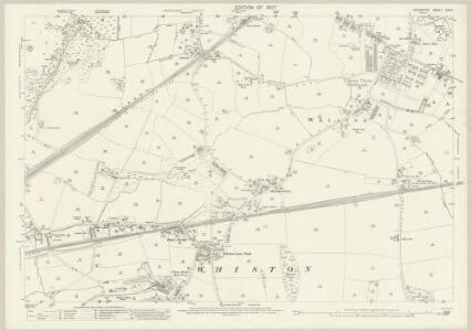 Lancashire CVII.11 (includes: Huyton With Roby; Prescot; Rainhill; Whiston) - 25 Inch Map