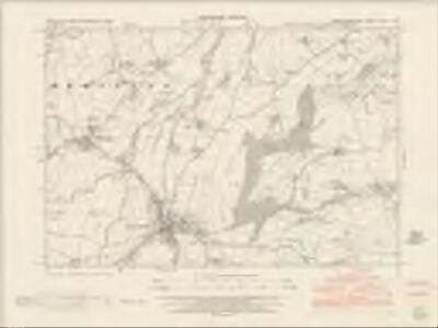 Brecknockshire XXIII.SW - OS Six-Inch Map
