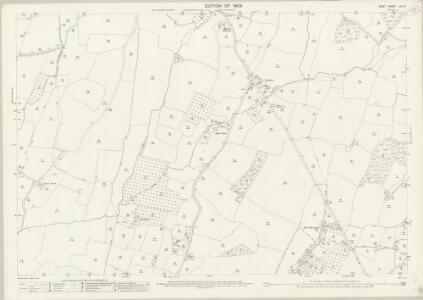 Kent LIII.9 (includes: East Sutton; Headcorn; Sutton Valence) - 25 Inch Map
