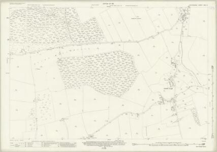 Oxfordshire XXV.14 (includes: Asthall; Leafield; Swinbrook and Widford) - 25 Inch Map