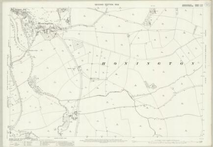 Warwickshire LIV.5 (includes: Barcheston; Honington; Shipston on Stour; Tredington) - 25 Inch Map