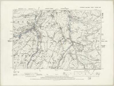 Yorkshire CCLXXII.NW - OS Six-Inch Map