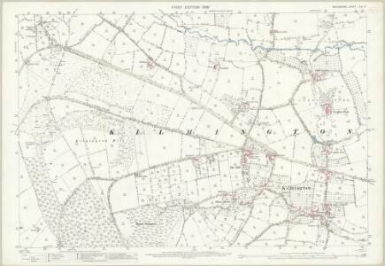 Devon LXXI.8 (includes: Axminster Hamlets; Dalwood; Kilmington; Shute) - 25 Inch Map