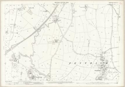 Derbyshire XL.2 (includes: Heage; Pentrich; South Wingfield) - 25 Inch Map