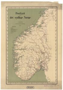 Spesielle kart 30-2: Postkart over det sydlige Norge