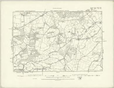 Somerset XCIII.SW - OS Six-Inch Map
