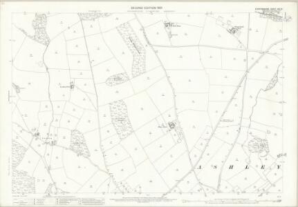 Staffordshire XXII.8 (includes: Ashley; Maer; Mucklestone) - 25 Inch Map