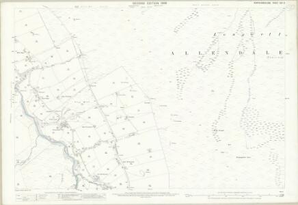 Northumberland (Old Series) CVII.9 (includes: Allendale Common; West Allen) - 25 Inch Map
