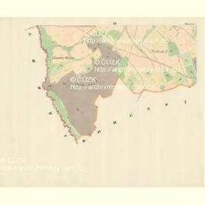 Milbes (Milowany) - m1807-1-006 - Kaiserpflichtexemplar der Landkarten des stabilen Katasters