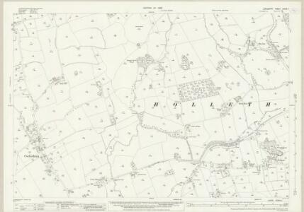 Lancashire XXXIX.3 (includes: Cockerham; Ellel; Forton; Thurnham) - 25 Inch Map