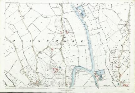 Gloucestershire XXV.6 (includes: Highnam; Maisemore; Sandhurst) - 25 Inch Map