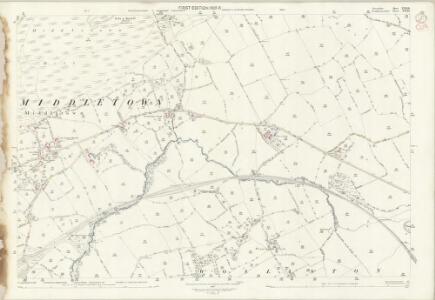 Shropshire XXXII.11 (includes: Bausley; Middletown; Trewern; Wollaston) - 25 Inch Map