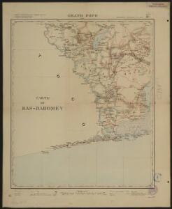 Carte du Bas-Dahomey. Grand-Popo