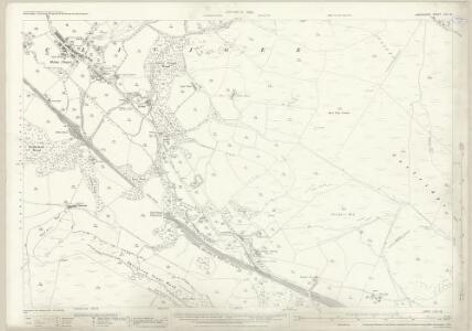 Lancashire LXIV.16 (includes: Cliviger) - 25 Inch Map