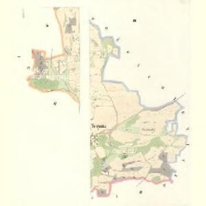 Tegnitz - c8152-1-001 - Kaiserpflichtexemplar der Landkarten des stabilen Katasters