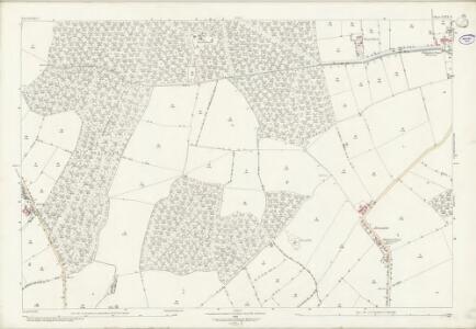 Lincolnshire LXIX.8 (includes: Doddington and Whisby; Skellingthorpe) - 25 Inch Map