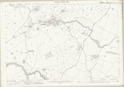 Cheshire LVII.14 (includes: Audley Rural; Balterley; Barthomley) - 25 Inch Map