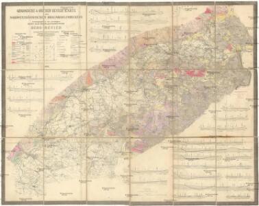 Geologische & Gruben-Revier-Karte des Nordwestböhmischen Braunkohlenbeckens