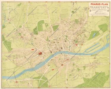 Pharus-Plan Frankfurt a/M