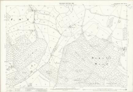 Staffordshire XXXII.13 (includes: Abbots Bromley; Kingston) - 25 Inch Map