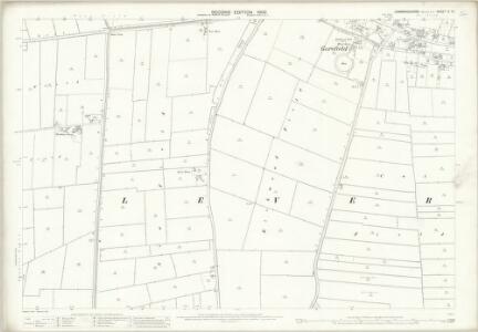 Cambridgeshire IV.13 (includes: Leverington; Newton; Parson Drove) - 25 Inch Map