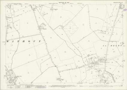 Berkshire X.2 (includes: Abingdon; Abingdon St Helen Without; Radley; Sunningwell; Wootton) - 25 Inch Map