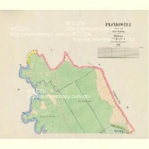 Plchowitz - c5837-1-001 - Kaiserpflichtexemplar der Landkarten des stabilen Katasters