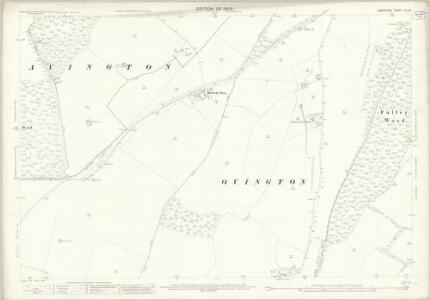 Hampshire and Isle of Wight XLI.16 (includes: Itchen Stoke and Ovington; Itchen Valley; Tichborne) - 25 Inch Map