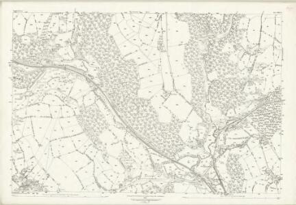 Staffordshire XIII.15 (includes: Ipstones; Kingsley) - 25 Inch Map