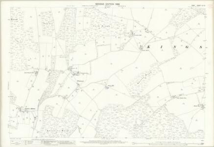 Kent LVI.8 (includes: Barham; Bishopsbourne; Kingston) - 25 Inch Map